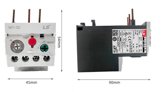 LG / LS Produkujący elektryczny przekaźnik zabezpieczenia termicznego MT-32 / 63 / 95 / 3K / 3H