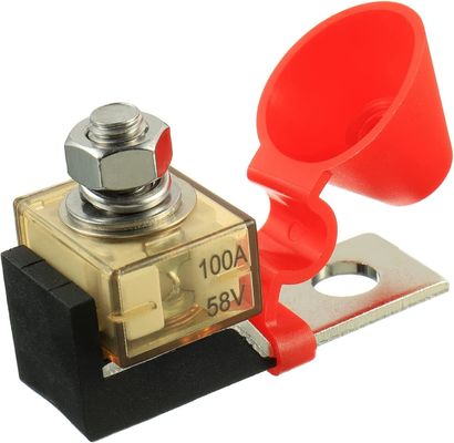 MRBF Uchwyt bezpiecznika zaciskowego M8 Kołek zaciskowy 300A 58V DC