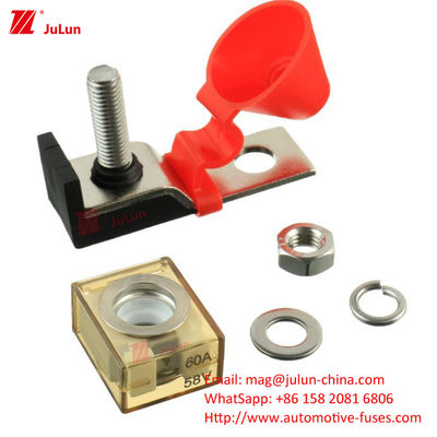 Ceramiczne bezpieczniki akumulatorowe Baterie bezpieczniki 100A125A200A Ceramiczne bezpieczniki dla pojazdów