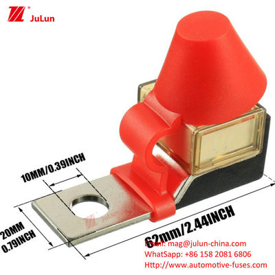 Ceramiczne bezpieczniki akumulatorowe Baterie bezpieczniki 100A125A200A Ceramiczne bezpieczniki dla pojazdów