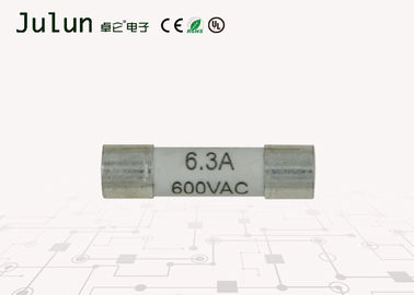 Bezpiecznik wysokonapięciowy 600 V AC 6.3A Bezpiecznik 5 mm X 20 mm Quick Break bezhalogenowy