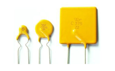 Żółte resetowalne bezpieczniki PPTC PTC Seria 60 / 72v do sterowania przemysłowego