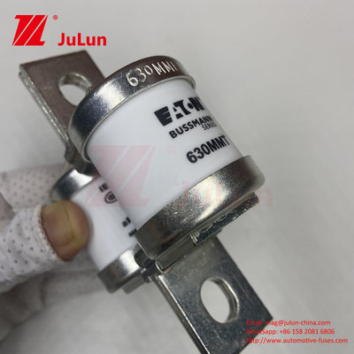 690V Prąd Ceramiczne bezpieczniki samochodowe z instalacją płytki Twin Bolt 630A 630MMT