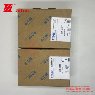 BUSSMANN 630MMT 690V Ceramic Copper Automotive Fuses M6/M8 Instalacja 630A Elektryczny bezpiecznik prądu