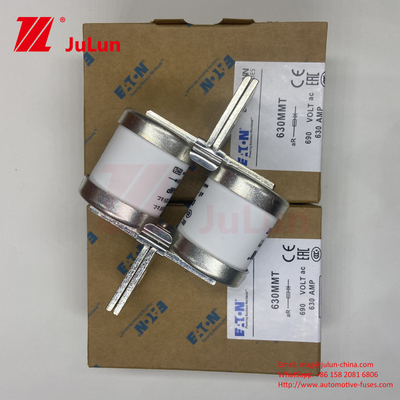 BUSSMAA 690V napięcie znamionowe Ceramic Copper 630MMT Automotive Fuses 630A M6/M8 Instalacja