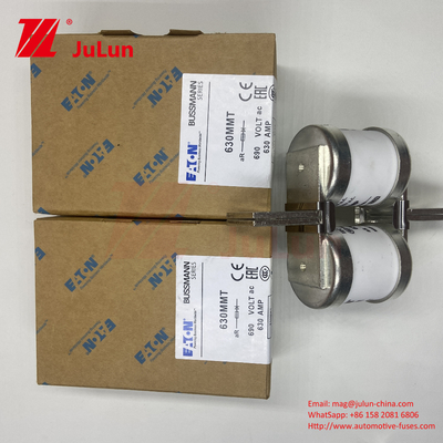 MUSSMANN 690V 630A Ceramic Copper Automotive Fuses 630MMT Twin Flat Plate Bolt Type Fuse Do ochrony pojazdów