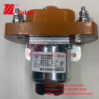 Mechanical Life Dc Contactor Modele serii MZJ-D uzupełniają zwykle otwartą pojedynczą cewkę