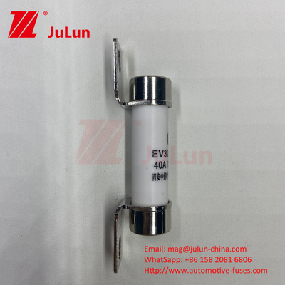 Rury ceramiczne 14x51 15A 40A 50A EV325 FUSE 750VDC EV32520KA Ceramiczne bezpieczniki śrubowe samochodowe 10A-50A ISO8820/JASO D622