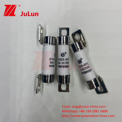 Rury ceramiczne 14x51 15A 40A 50A EV325 FUSE 750VDC EV32520KA Ceramiczne bezpieczniki śrubowe samochodowe 10A-50A ISO8820/JASO D622