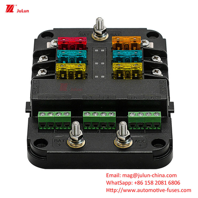 Eu UL Standardowy Automatyczny Przełącznik Prężnika Bolt Fuse Holder 32V 30A-500A