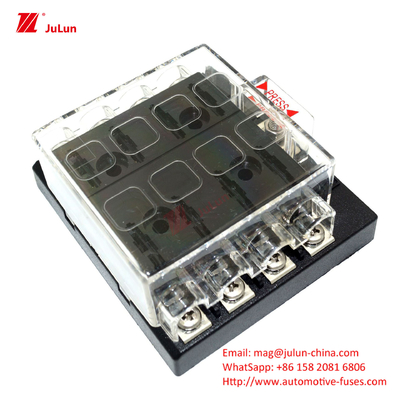 Eu UL Standardowy Automatyczny Przełącznik Prężnika Bolt Fuse Holder 32V 30A-500A
