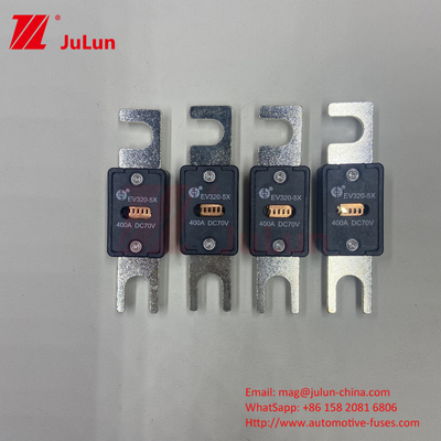 EV320-5X-80A 70VDC Czarny ceramiczny bezpiecznik pojazdu elektrycznego do zastosowań samochodowych