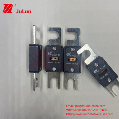 EV320-5X-350A-N 70VDC 6kA Ceramic Copper Electric Vehicle Fuse dla bezpieczeństwa systemu trakcyjnego EV