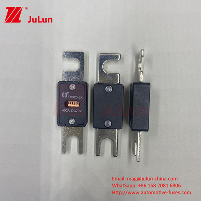 EV320-5X-350A-N 70VDC 6kA Ceramic Copper Electric Vehicle Fuse dla bezpieczeństwa systemu trakcyjnego EV