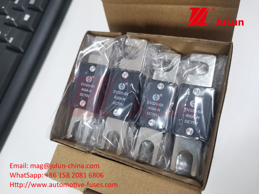 Elektryczne pojazdy EV320-5X-500A-N Czarne miedziane bezpieczniki ostrza samochodowe 100A-150A