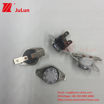 KSD301 Bimetal Temperature Thermal Switch, Normalnie zamknięty / Otwarty Termostat Autorejestrujący