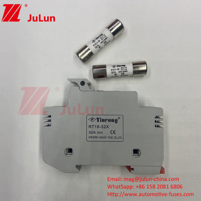 System fotowoltaiczny TUV WSPV-32B CE Jednorazowy układ słoneczny 10*38 1000v DC Fuse HoldSolar PV Fuse For Photovoltaic Module Protection