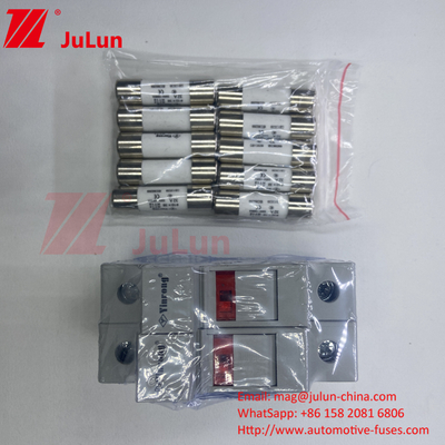 1000VDC Słoneczny bezpiecznik ceramiczny 30kA 10x38mm Niska cena 10x85mm PV Słoneczny bezpiecznik ceramiczny DC Link 1500vdc PV bezpiecznik Fa