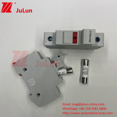 1000VDC Solar PV Fuse Holder z 30kA 32A 63A 125A Din Rail Mounting Fuse Holders Fuse Holder B