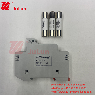 Własny złącze Pv / Din Rail dla inwertera 1500VDC 1000VDC 500VDC 10A-63A 30kA