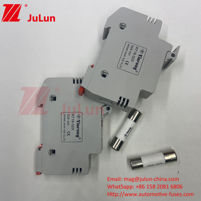 Złotki fotowoltaiczne do ochrony skrzynki autobusu fotowoltaicznego DC 1000V Złotki fotowoltaiczne 6A 10A 15A 20A 25A 30A Wysokie napięcie dla energii słonecznej