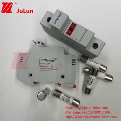 1000V fotovoltowy uchwyt zabezpieczający z 15A 10x38mm słoneczny PV zabezpieczający słoneczny DC zabezpieczający 1000v ze złączami zabezpieczający
