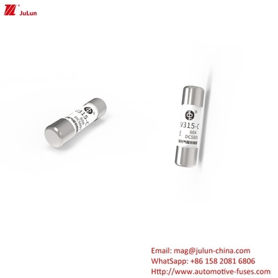 Nowa Energia Siła Średnie Wysokiego Ciśnienia Ceramic Fuse/ EV315-C-3E DC500V 10A,15A,20A,30A,40A,50A.60A