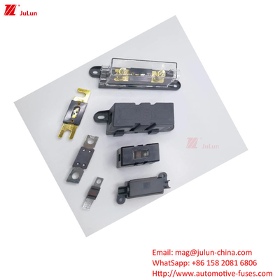 Plastikowy / Nylon Housing Automotive Fuse Holder spełnia standard UE UL z prądem trwającym 30A-500A