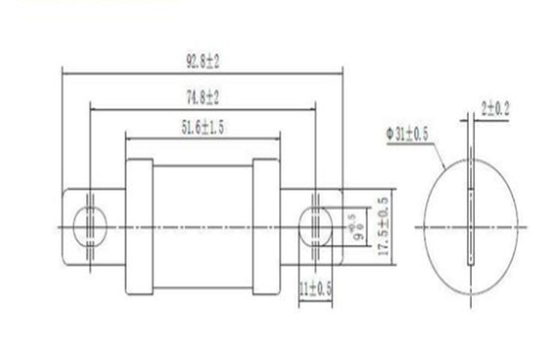 Adapter do ładowarki elektrycznej zgodny z układem elektrycznym DC500V
