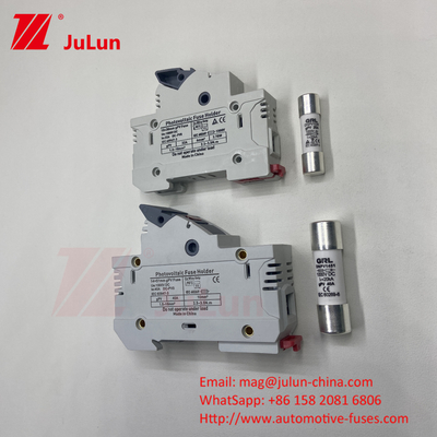 AC RT18-32X uchwyt zabezpieczający, złącze bazowe, pudełko 10x38MM 500V, szybki cios ceramiczny RO15 RT18 DIN Rail Moun, jeden uchwyt zabezpieczający