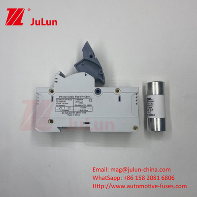 1000V Solar PV Fuse Holder z bezpiecznikiem DNPVF1-32 14*51mm 1000dc 250 315 350 Solar Pv Fuse 1500v Conne