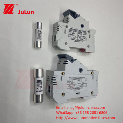 1000V Solar PV Fuse Holder z bezpiecznikiem DNPVF1-32 14*51mm 1000dc 250 315 350 Solar Pv Fuse 1500v Conne