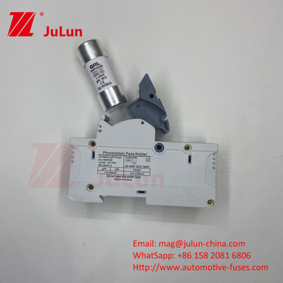 500VDC Solar Pv Fuse Dc Ceramic Fuse With Holder For Solar Systems 14*51mm 1000DC