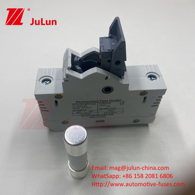 1000V 1500V 500V Słoneczny bezpiecznik fotowoltaiczny 14x51mm Własnik bezpiecznika RT18W-32 22*58mm 1000DV Fotowoltaika