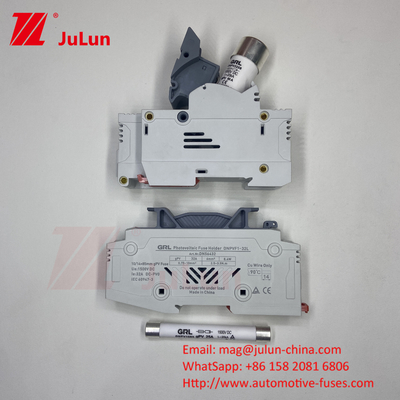Sprzedaż Mezeen 1P 10x38mm PV DC 1000V 32A bezpiecznik i uchwyt bezpiecznika do ochrony systemu słonecznego OEM dostępny