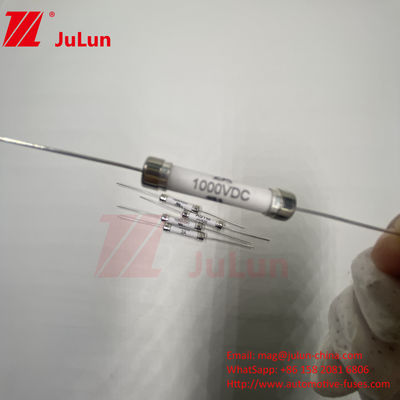 ASTM HV620 2A 1000VDC 6x30mm Servo Motor Szybko działające Ceramiczne bezpieczniki rurkowe