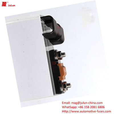 Części zamienne samochodowe Bolt/Bolt Fuse 30A-500A 32V EU UL Standardowe napięcie znamionowe Kontakt miedziany Automatyczny wyłącznik układu resetowego