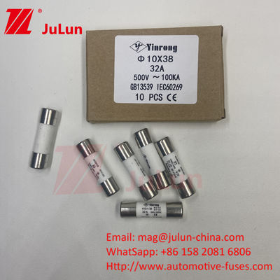 Złotki 1A AC220V/AC380V/AC500V/AC690V/AC800V /AC1000 Panel Mount Fuse For Solar System Protection