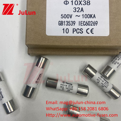 5A AC380V AC800VAC Ceramic Din Rail Solar Fuse Holder Wysokonapięciowy bezpiecznik słoneczny