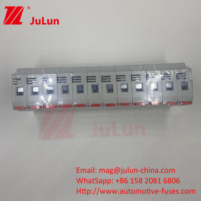PV FUSE 10*38mm 10A Din Guide Fuse Holder dla 1000VDC 15A DIN Rail Solar Fuse Holder