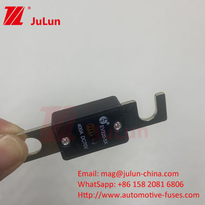 EV320 100A 200A 225A 250A 300A 350A 500A 70VDC Wstrzyknięcie 10KA/20KA bezpiecznik o mocy przełomowej do ładowania pojazdów elektrycznych