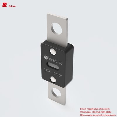 70VDC 150-550A Pojemność przełamania śruby śruby bezpiecznik pojazdu elektrycznego EV320-5C
