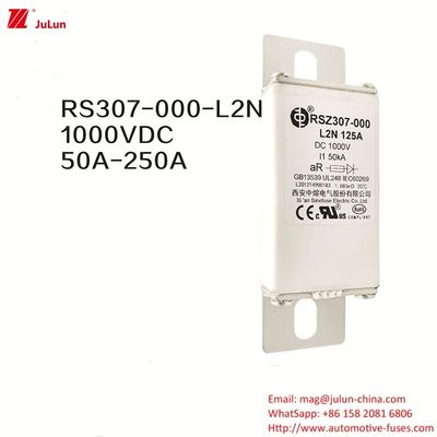 100A Bolt On Ev Dc Szybkie ładowarki / Szybkie ładowanie pojazdów elektrycznych RSZ307-000-L2N bezpiecznik