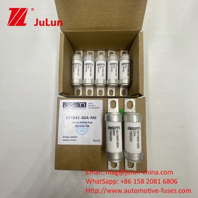 EV1845 700VDC 10A 10KA DC Bolt Fuse do ładowania samochodów elektrycznych ASTM