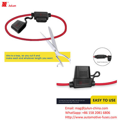 30A-500A Samochody Autobusy Ciężarówki Samochody Mini uchwyt bezpiecznik