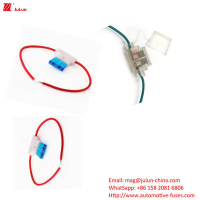 ANS / MIDI Premium Automotive Fuse Holder Plastic / Nylon Housing Single Pole Automotive Parts Wysoka niezawodność