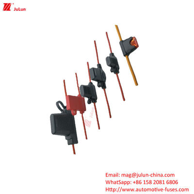 UE UL Standardowy Przełącznik obwodów żeglugowych Plastikowy / Nylon Shell Fuse Holder Do Ochrony Elektronicznych Obwodów Nowych Pojazdów Energetycznych Koparki autobusowe