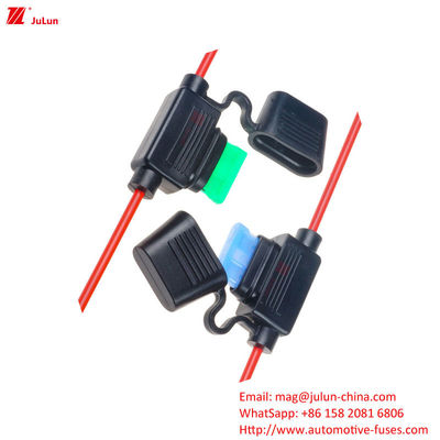 Plastikowy / Nylon Shell 32V 58V 80V 50 Amp Automotive Fuse Holder