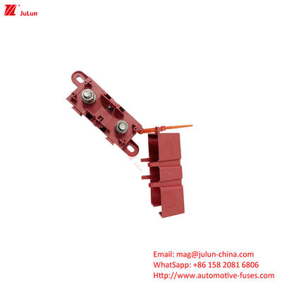 ANM ANL Uchwyt do bezpieczników samochodowych w kolorze czerwonym czarnym dla dużych/średnich/małych samochodów z materiałami odpornymi na temperaturę