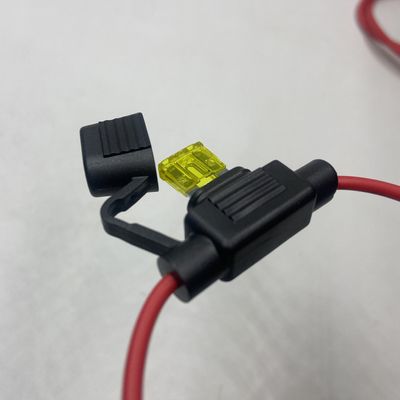 UL wodoodporny skrzynia bezpieczników w linii blatów standardowa/średnia wtyczka w uchwytniku bezpieczników samochodowych z 22awg 20awg 18awg 16awg 14awg 12awg 10awg